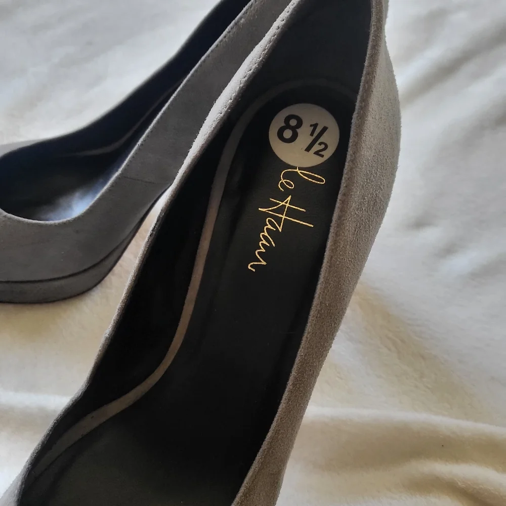 Cole Haan Stephanie Air Pump Ironstone Suede, Women's Shoes, Size 8.5B - Picture 4 of 10